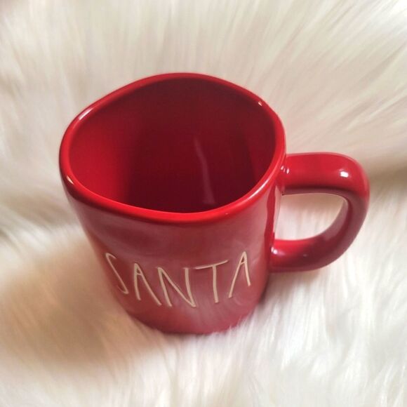 Rae Dunn SANTA red coffee cup - Picture 10 of 16